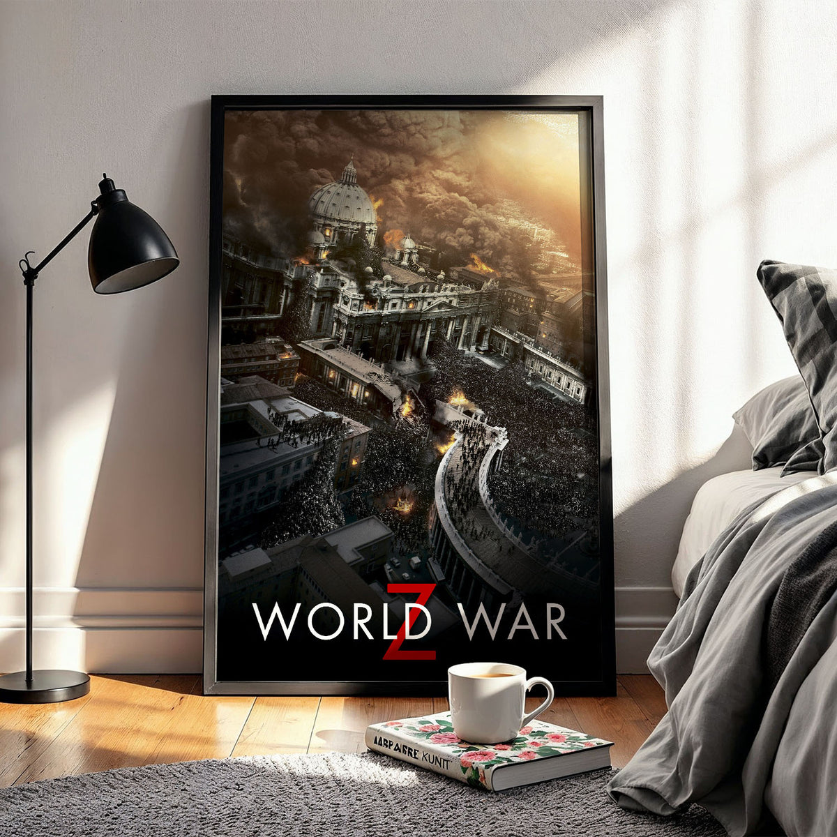 Flex Designs Poster World War Z Theatrical 11 x 17" Home Goods - Movie 2013 Movie Poster