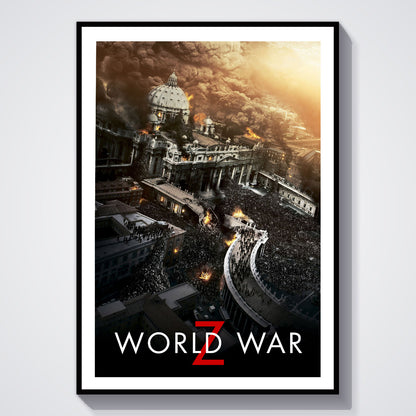 Flex Designs Poster World War Z Theatrical 5 x 7" Home Goods - Movie 2013 Movie Poster