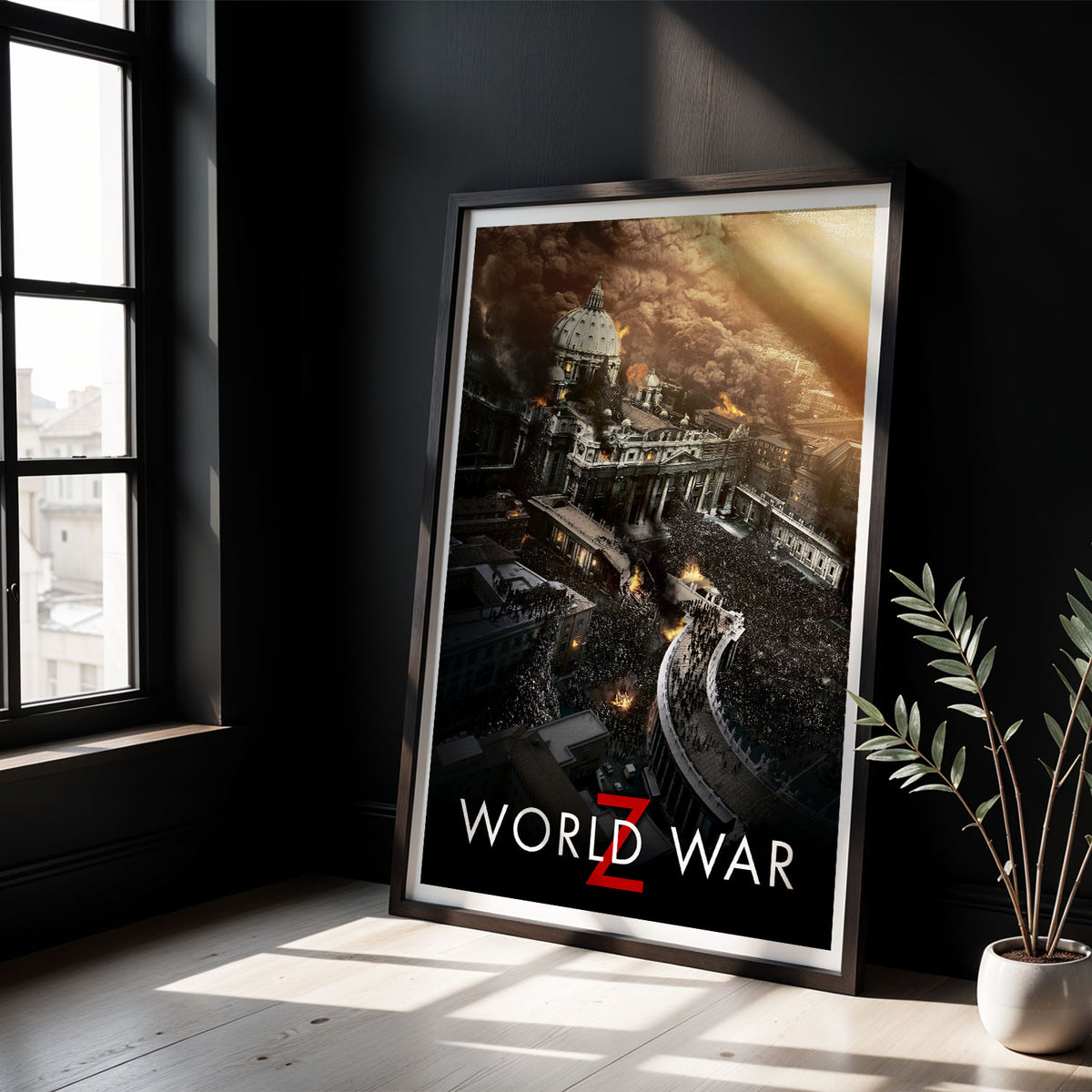 Flex Designs Poster World War Z Theatrical 5 x 7" Home Goods - Movie 2013 Movie Poster
