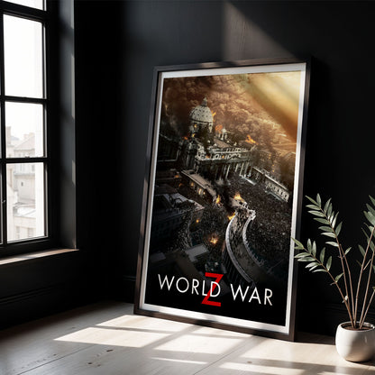 Flex Designs Poster World War Z Theatrical 5 x 7" Home Goods - Movie 2013 Movie Poster