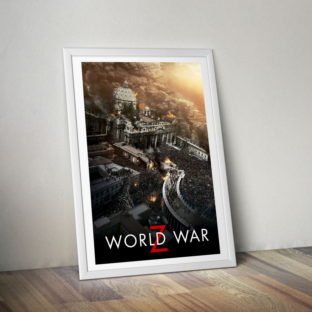 Flex Designs Poster World War Z Theatrical 5 x 7" Home Goods - Movie 2013 Movie Poster