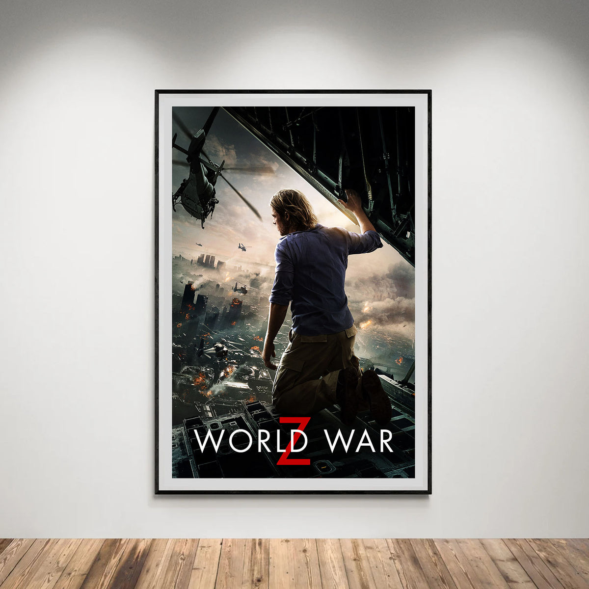 Flex Designs Poster World War Z 5 x 7" Home Goods - Movie 2013 Movie Poster