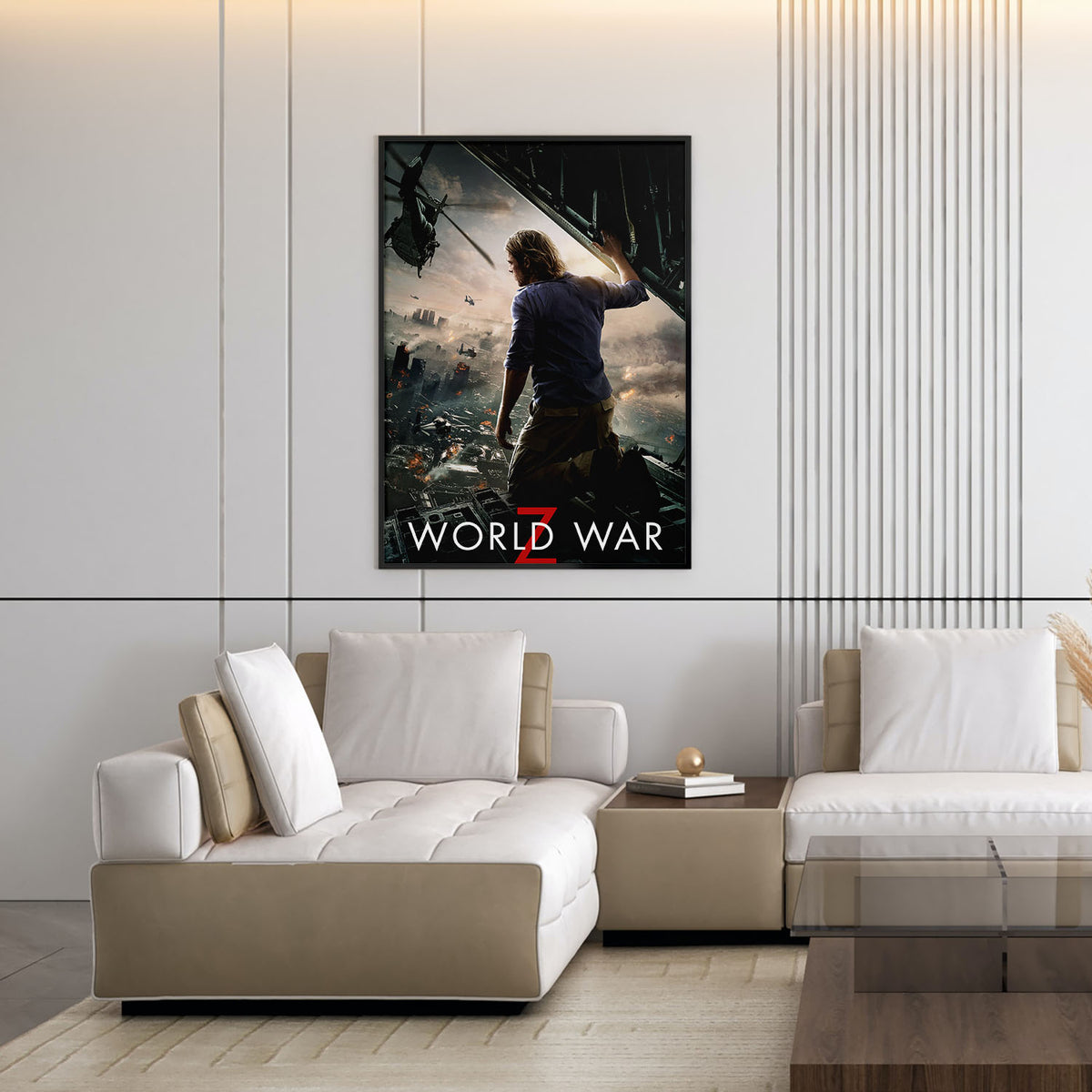 Flex Designs Poster World War Z 11 x 17" Home Goods - Movie 2013 Movie Poster