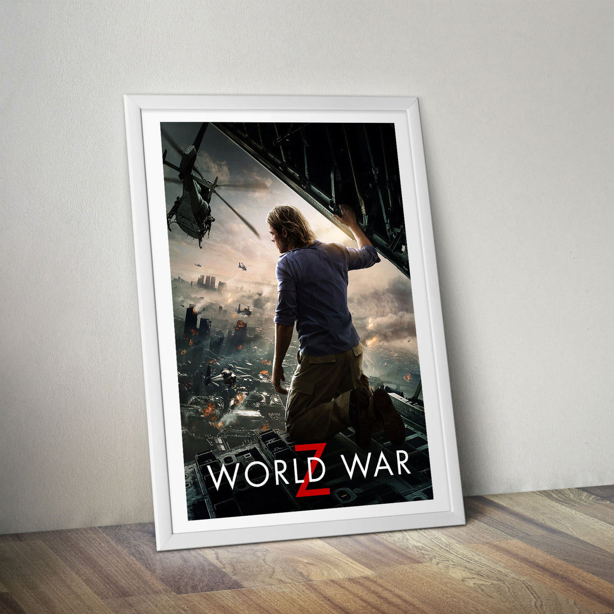 Flex Designs Poster World War Z 5 x 7" Home Goods - Movie 2013 Movie Poster