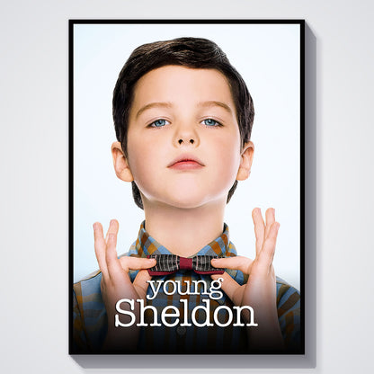 Flex Designs Poster Young Sheldon 11 x 17" Home Goods - TV Show 2017 TV Show Poster