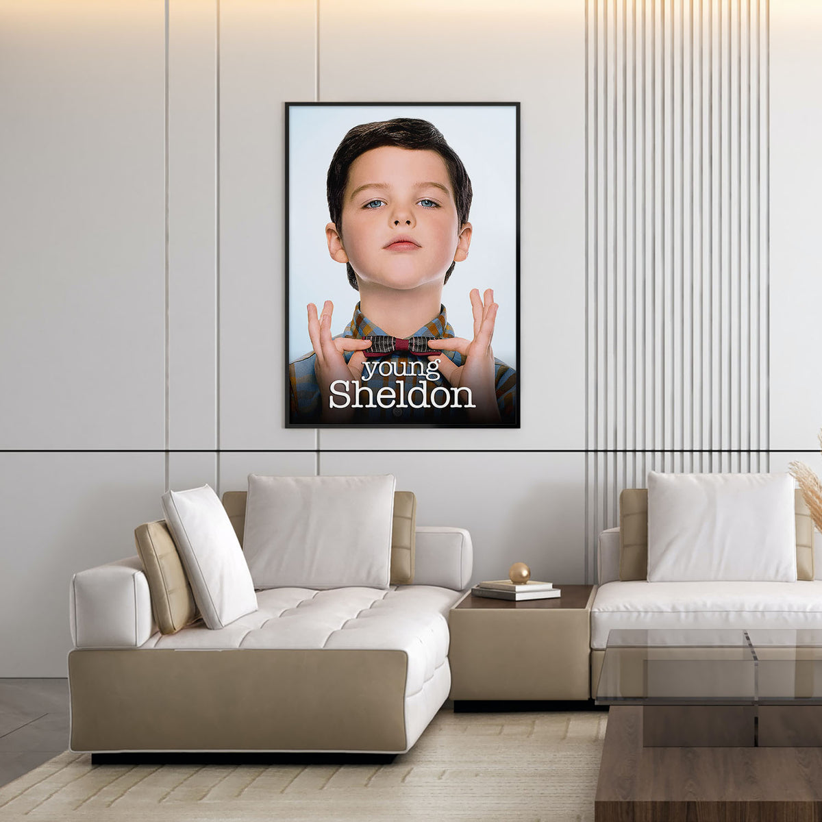 Flex Designs Poster Young Sheldon 11 x 17" Home Goods - TV Show 2017 TV Show Poster
