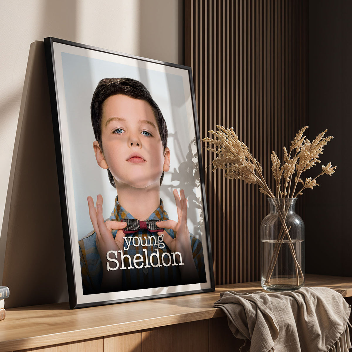 Flex Designs Poster Young Sheldon 11 x 17" Home Goods - TV Show 2017 TV Show Poster