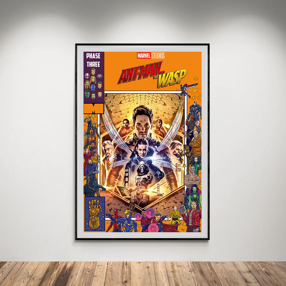 Flex Designs Poster Ant Man and the Wasp Comics 5 x 7" Home Goods - Movie 2018 Movie Poster
