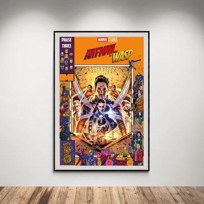 Flex Designs Poster Ant Man and the Wasp Comics 5 x 7" Home Goods - Movie 2018 Movie Poster