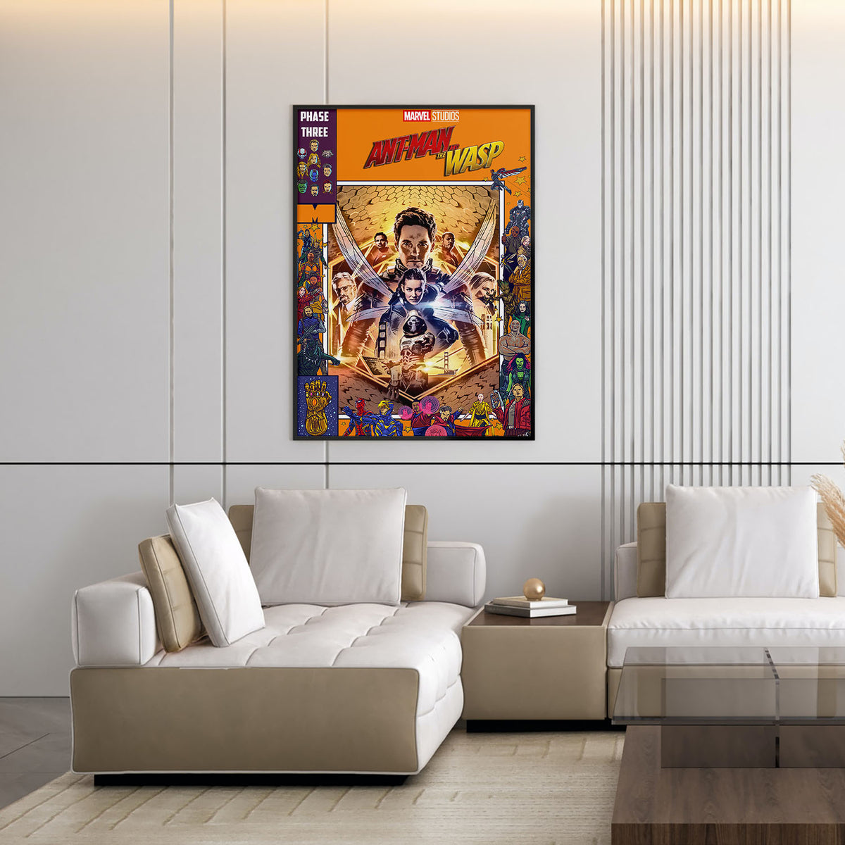 Flex Designs Poster Ant Man and the Wasp Comics 11 x 17" Home Goods - Movie 2018 Movie Poster