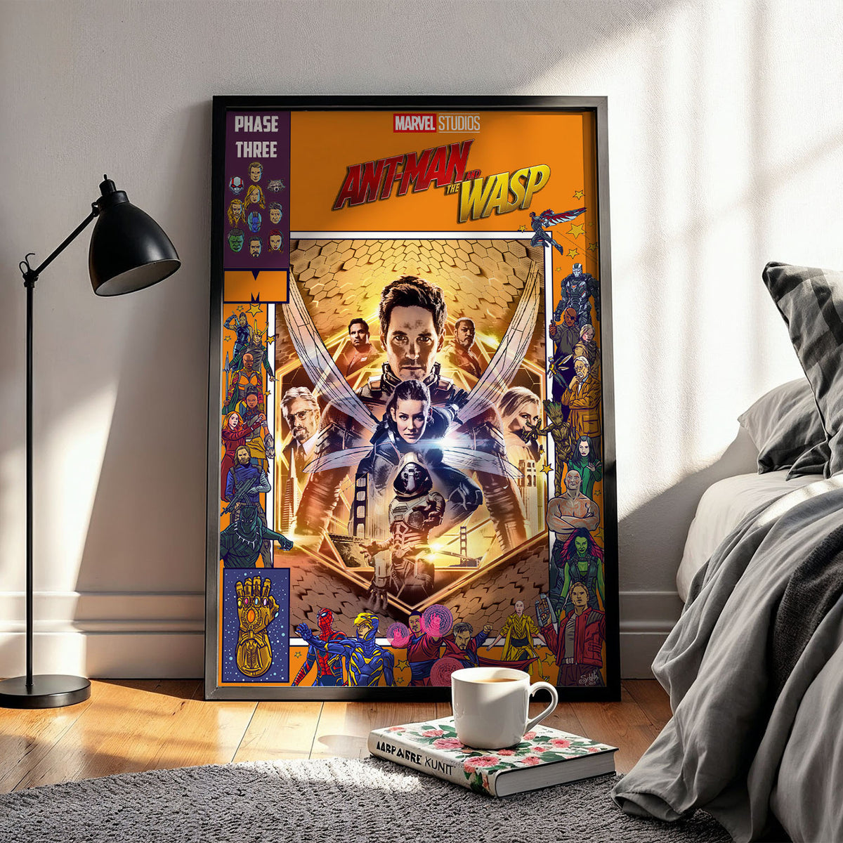 Flex Designs Poster Ant Man and the Wasp Comics 11 x 17" Home Goods - Movie 2018 Movie Poster
