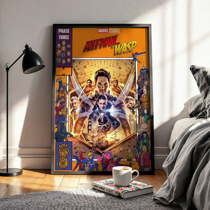 Flex Designs Poster Ant Man and the Wasp Comics 11 x 17" Home Goods - Movie 2018 Movie Poster