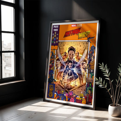 Flex Designs Poster Ant Man and the Wasp Comics 5 x 7" Home Goods - Movie 2018 Movie Poster