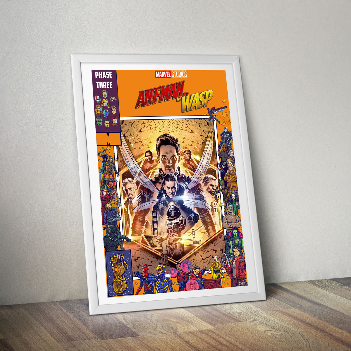 Flex Designs Poster Ant Man and the Wasp Comics 5 x 7" Home Goods - Movie 2018 Movie Poster