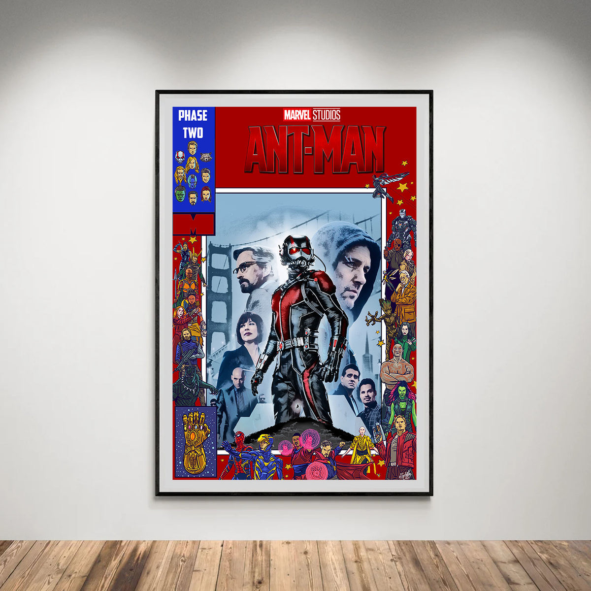 Flex Designs Poster Ant-Man Comics 5 x 7" Home Goods - Movie 2015 Movie Poster
