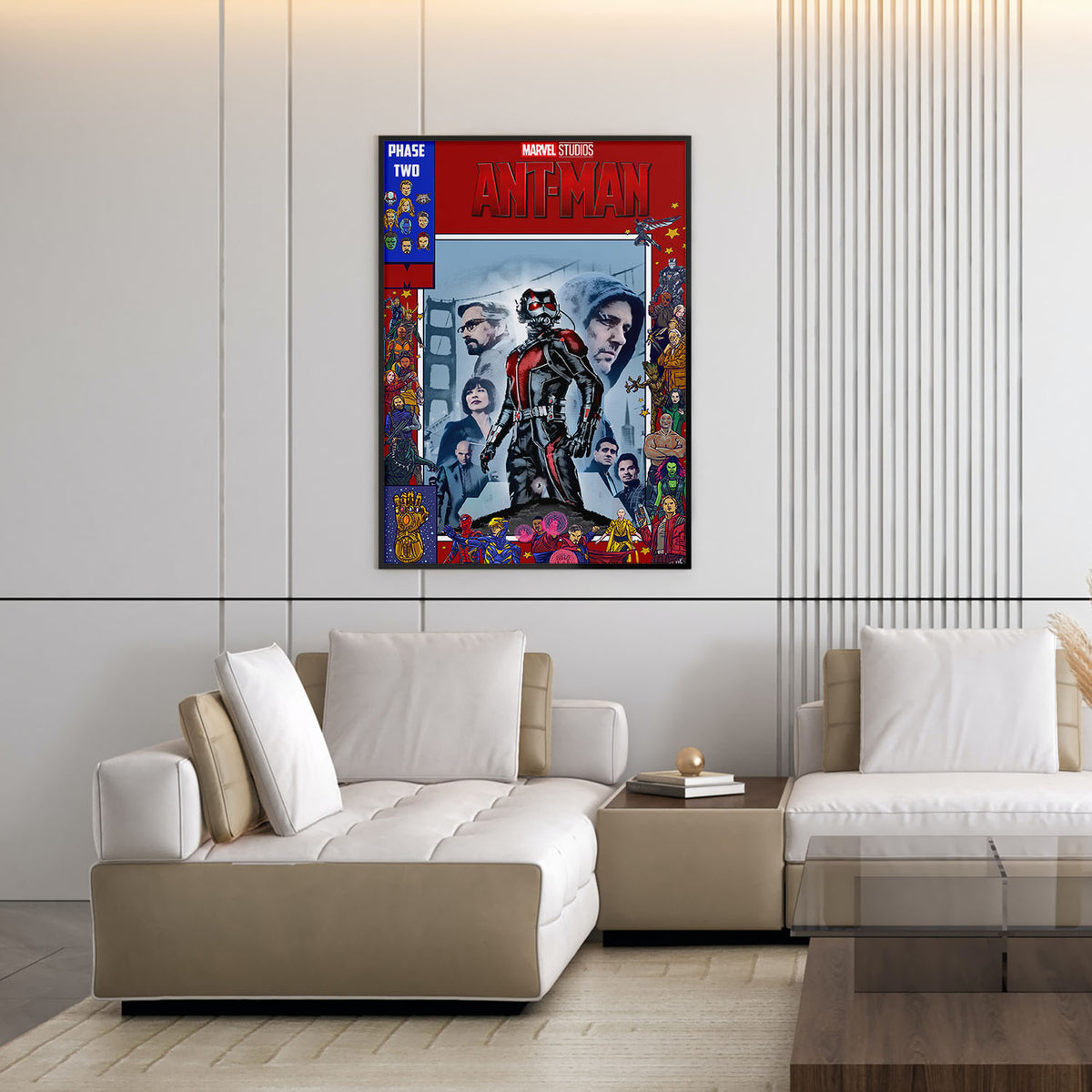 Flex Designs Poster Ant-Man Comics 11 x 17" Home Goods - Movie 2015 Movie Poster