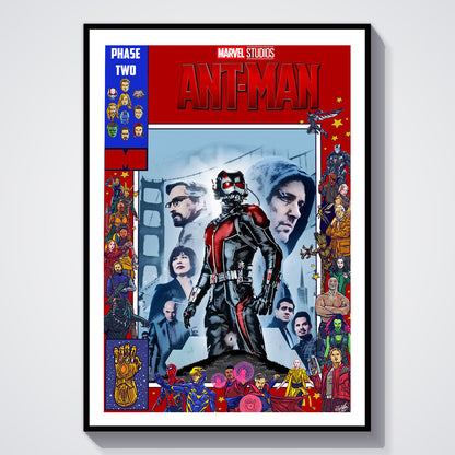 Flex Designs Poster Ant-Man Comics 5 x 7" Home Goods - Movie 2015 Movie Poster