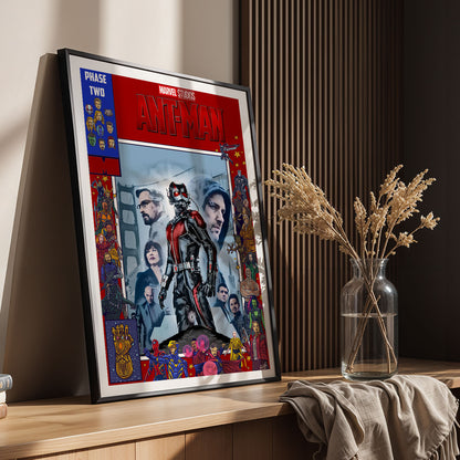 Flex Designs Poster Ant-Man Comics 11 x 17" Home Goods - Movie 2015 Movie Poster