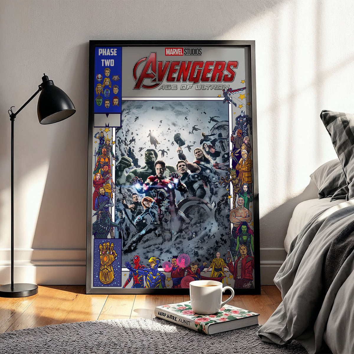 Flex Designs Poster Avengers Age of Ultron Comics 11 x 17" Home Goods - Movie 2015 Movie Poster