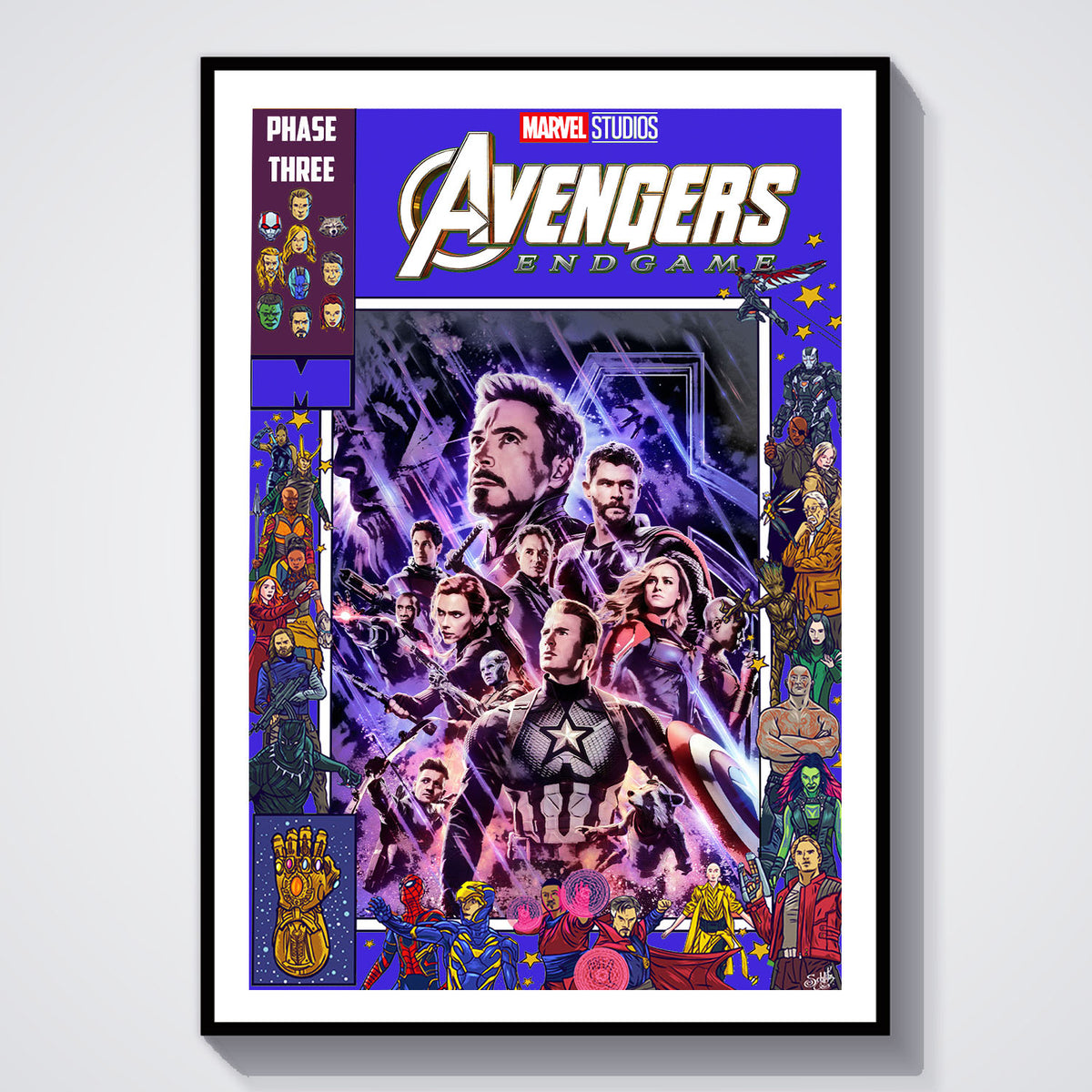 Flex Designs Poster Avengers Endgame Comics 5 x 7" Home Goods - Movie 2019 Movie Poster