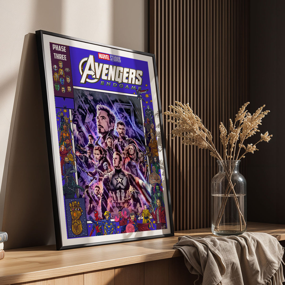 Flex Designs Poster Avengers Endgame Comics 11 x 17" Home Goods - Movie 2019 Movie Poster