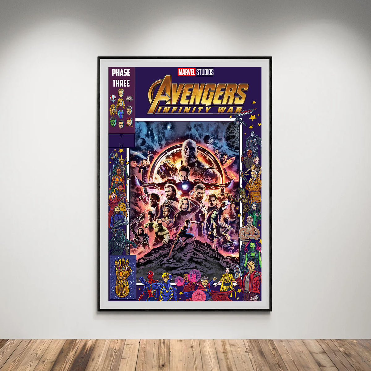 Flex Designs Poster Avengers Infinity War Comics 5 x 7" Home Goods - Movie 2018 Movie Poster
