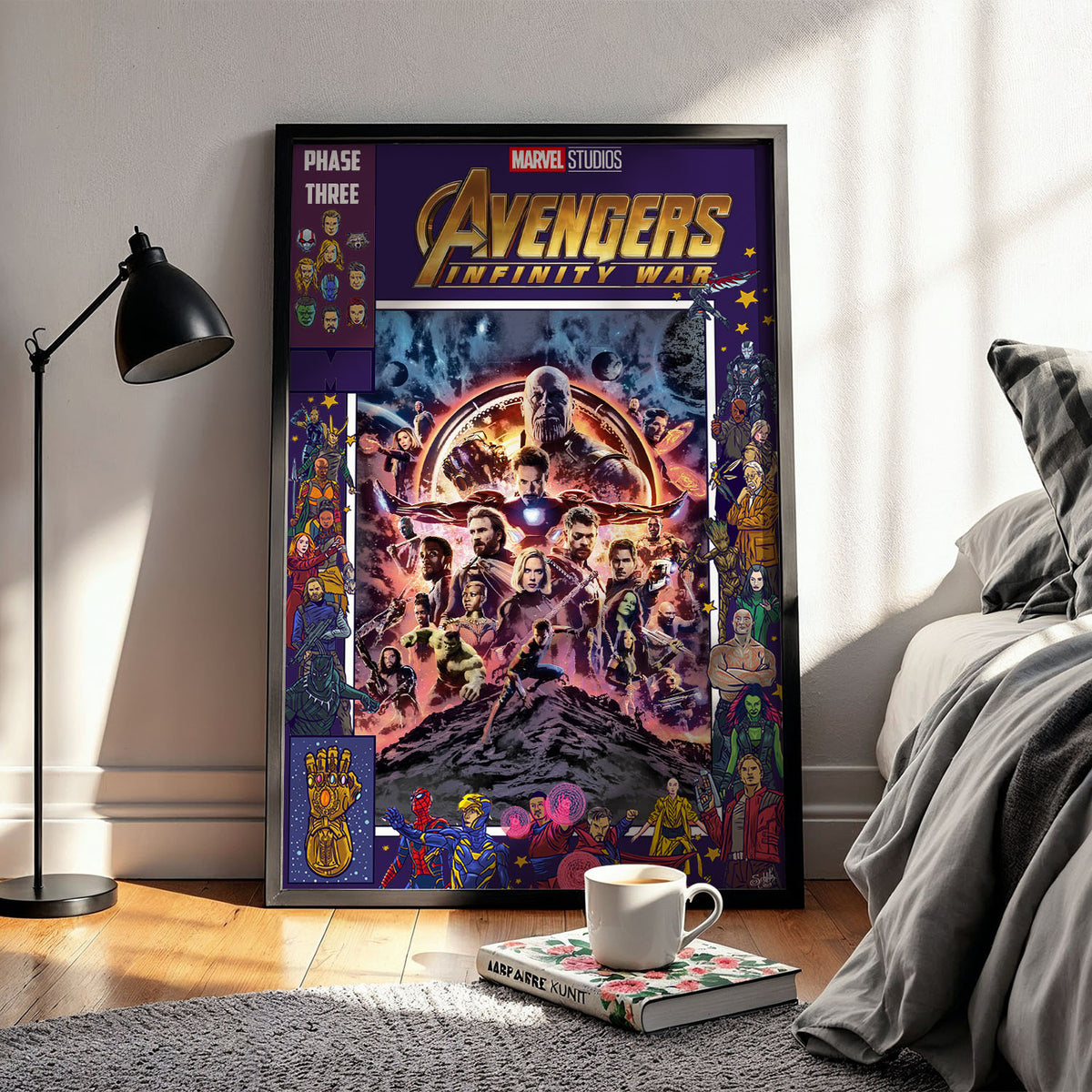 Flex Designs Poster Avengers Infinity War Comics 11 x 17" Home Goods - Movie 2018 Movie Poster