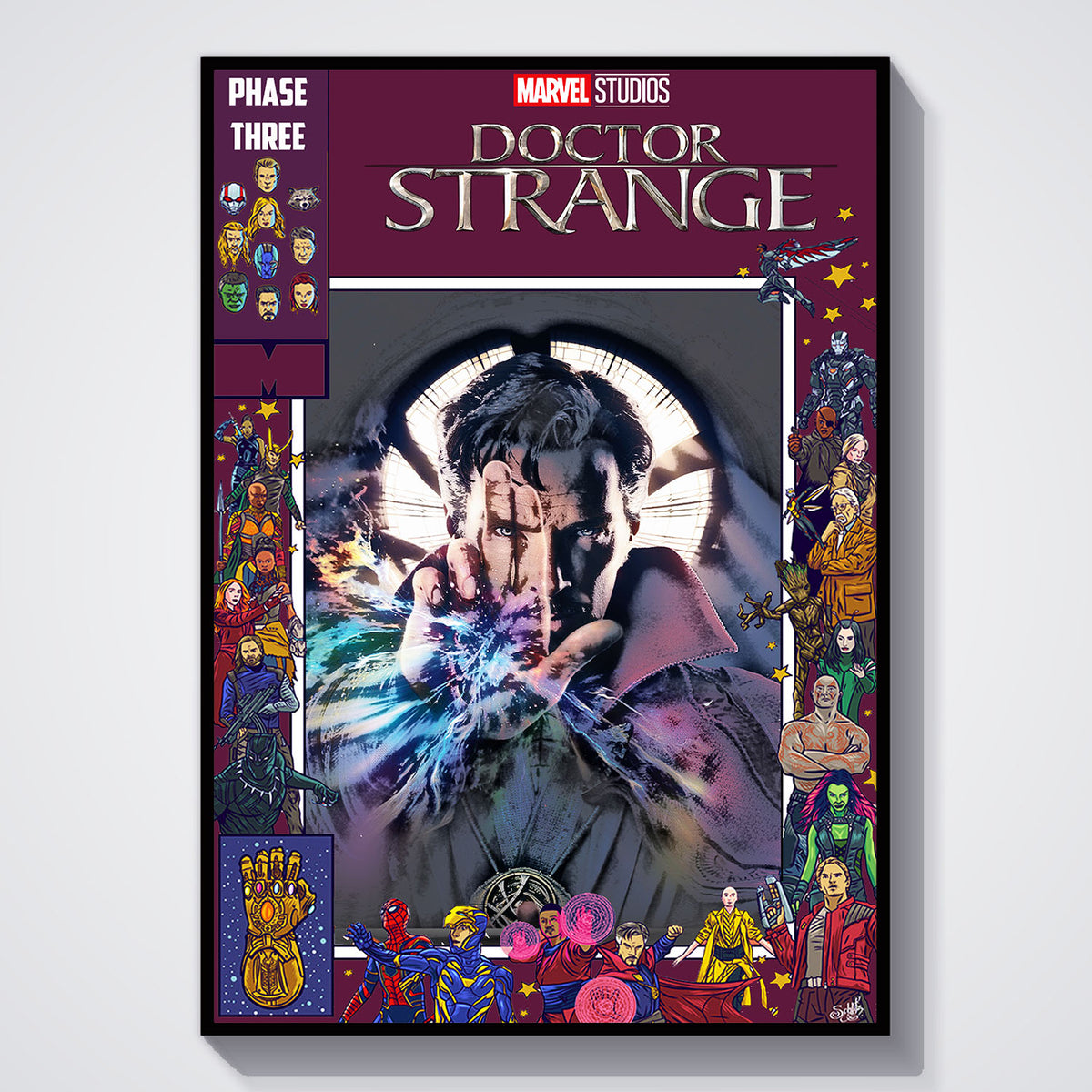 Flex Designs Poster Doctor Strange Comics 11 x 17" Home Goods - Movie 2016 Movie Poster