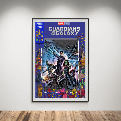 Flex Designs Poster Guardians of the Galaxy Comics 5 x 7" Home Goods - Movie 2014 Movie Poster