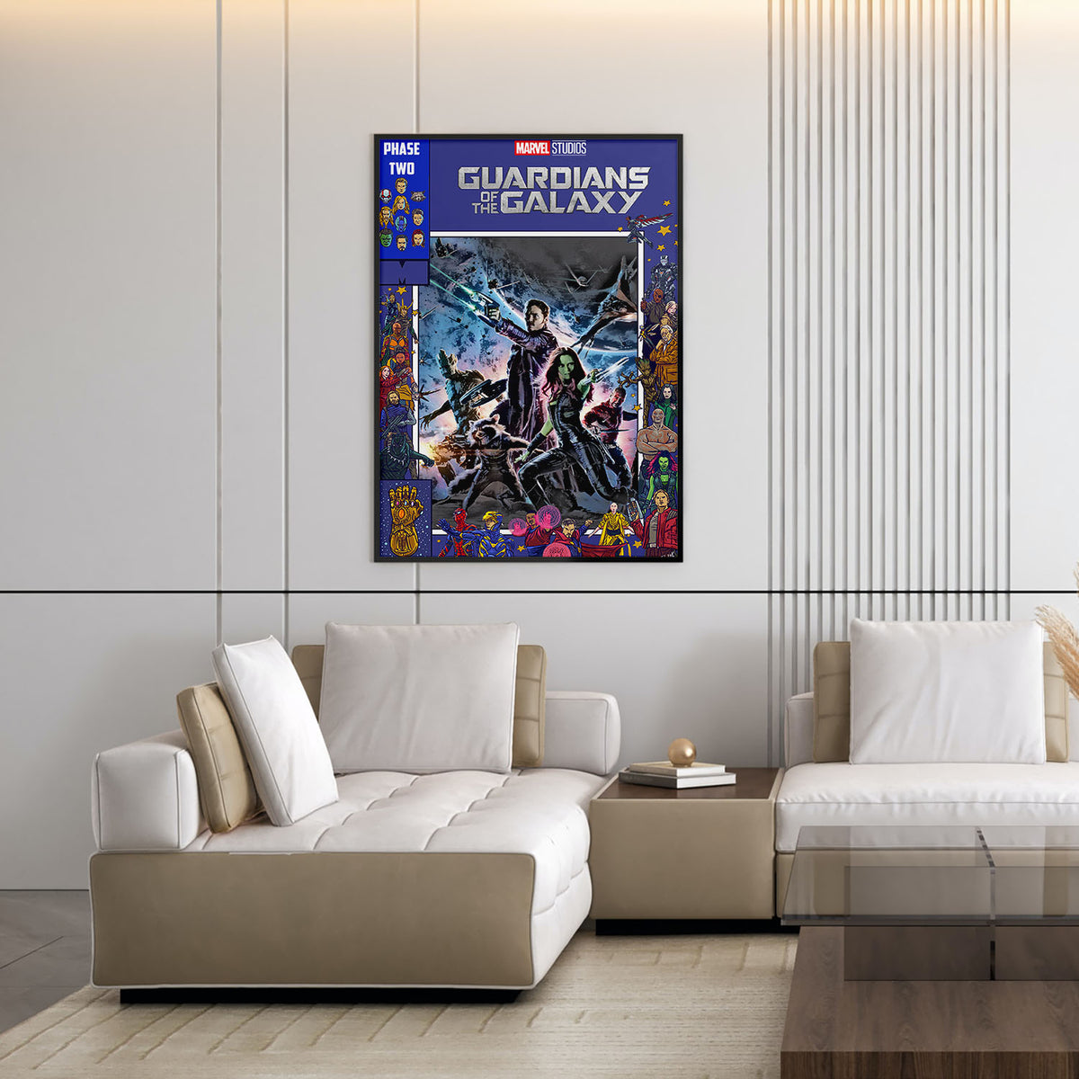 Flex Designs Poster Guardians of the Galaxy Comics 11 x 17" Home Goods - Movie 2014 Movie Poster
