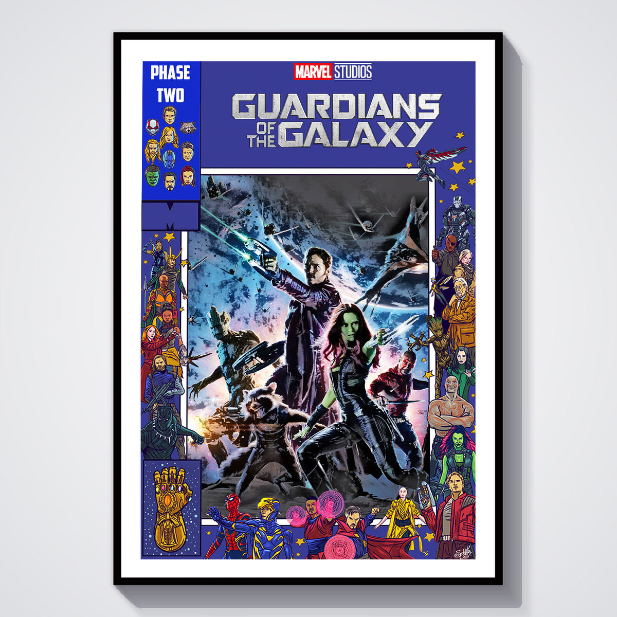 Flex Designs Poster Guardians of the Galaxy Comics 5 x 7" Home Goods - Movie 2014 Movie Poster