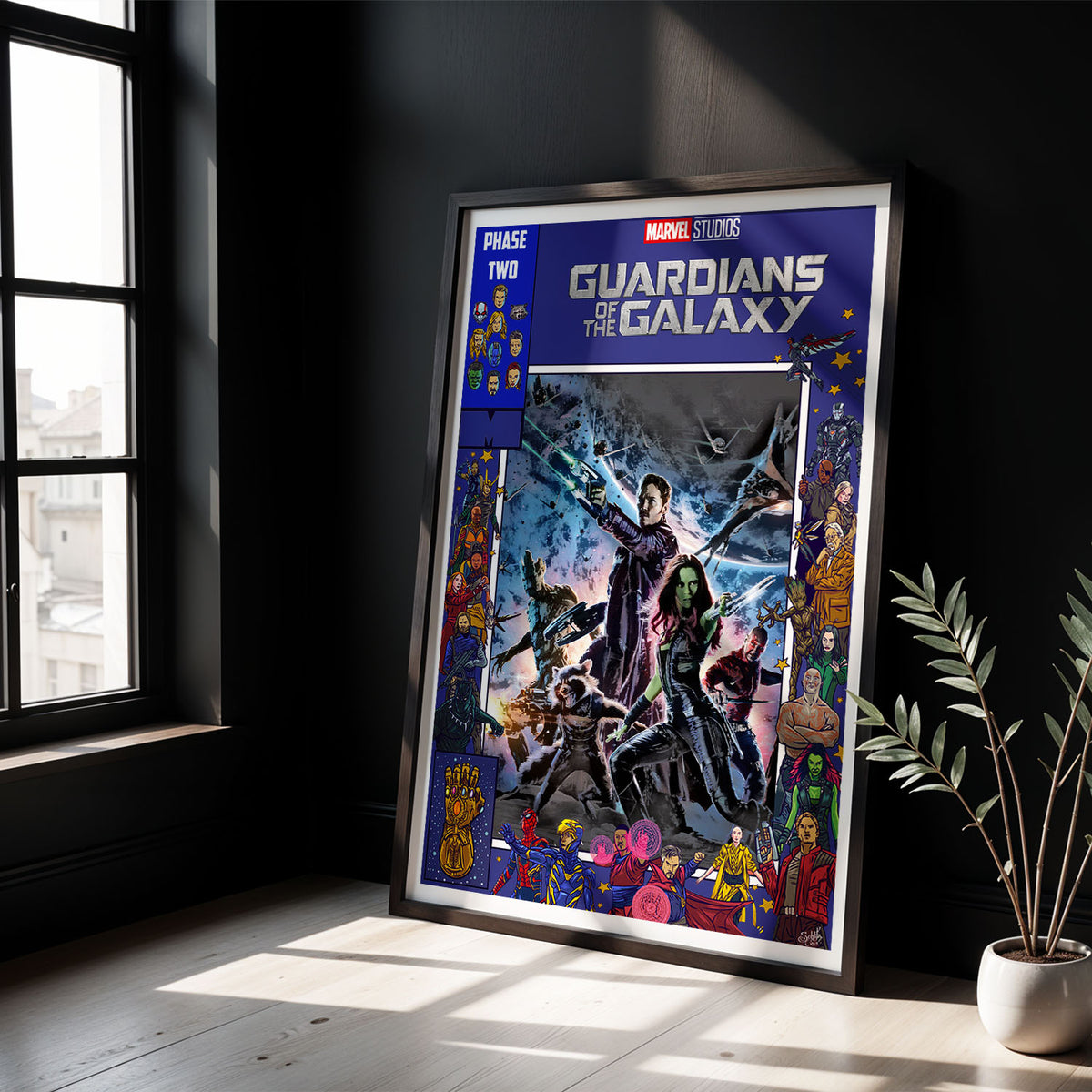 Flex Designs Poster Guardians of the Galaxy Comics 5 x 7" Home Goods - Movie 2014 Movie Poster