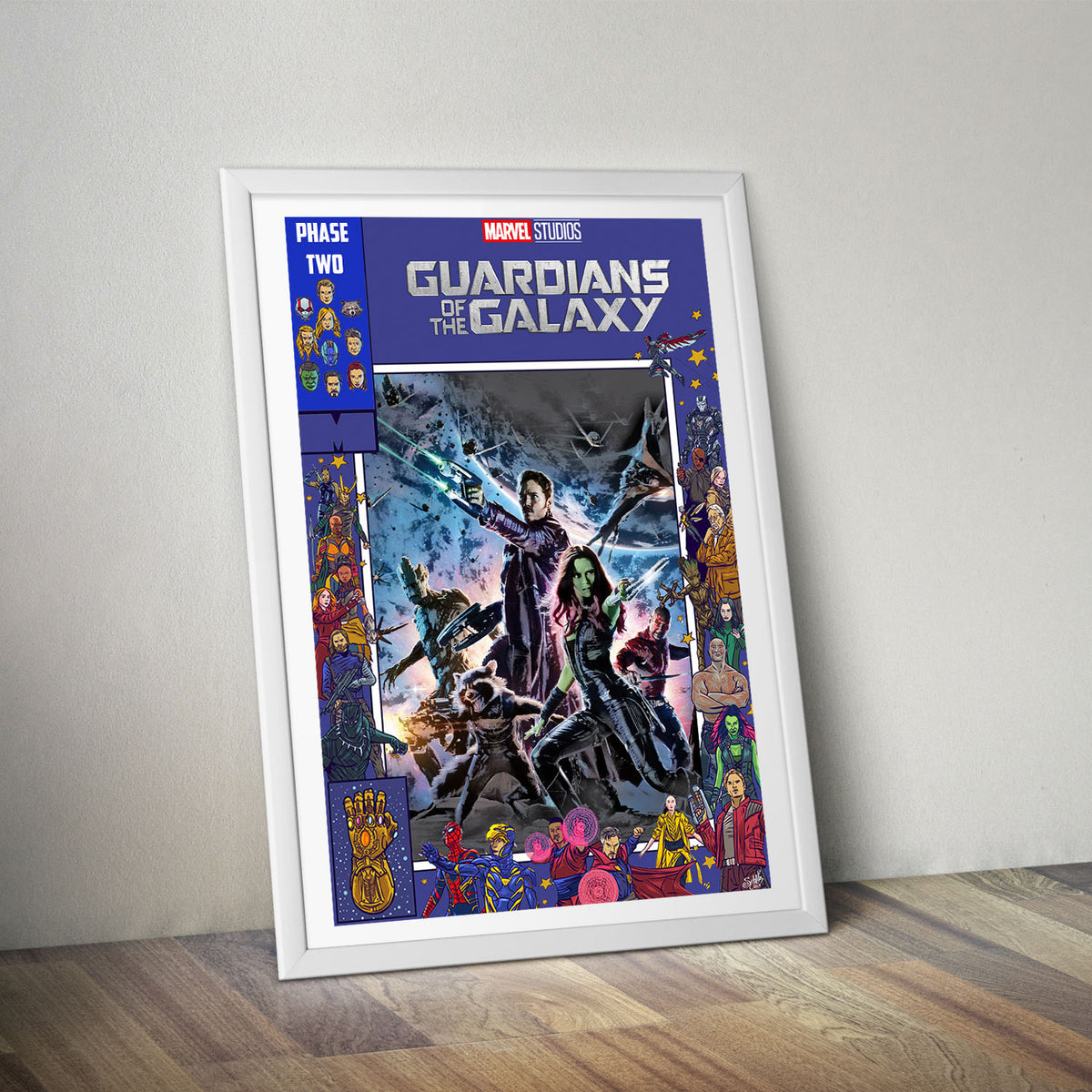 Flex Designs Poster Guardians of the Galaxy Comics 5 x 7" Home Goods - Movie 2014 Movie Poster