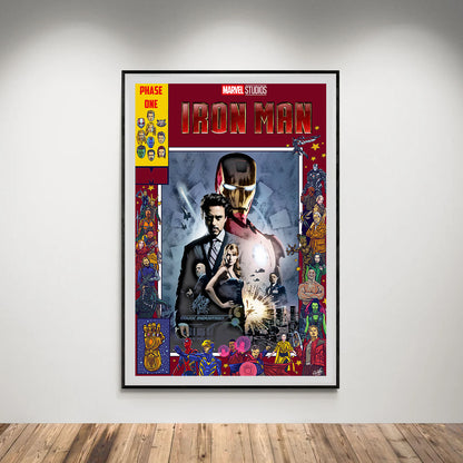 Flex Designs Poster Iron Man Comics 5 x 7" Home Goods - Movie 2008 Movie Poster