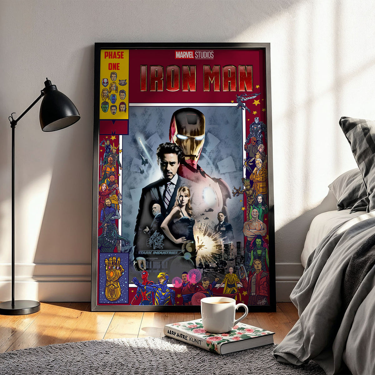 Flex Designs Poster Iron Man Comics 11 x 17" Home Goods - Movie 2008 Movie Poster