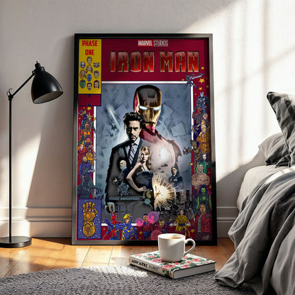 Flex Designs Poster Iron Man Comics 11 x 17" Home Goods - Movie 2008 Movie Poster