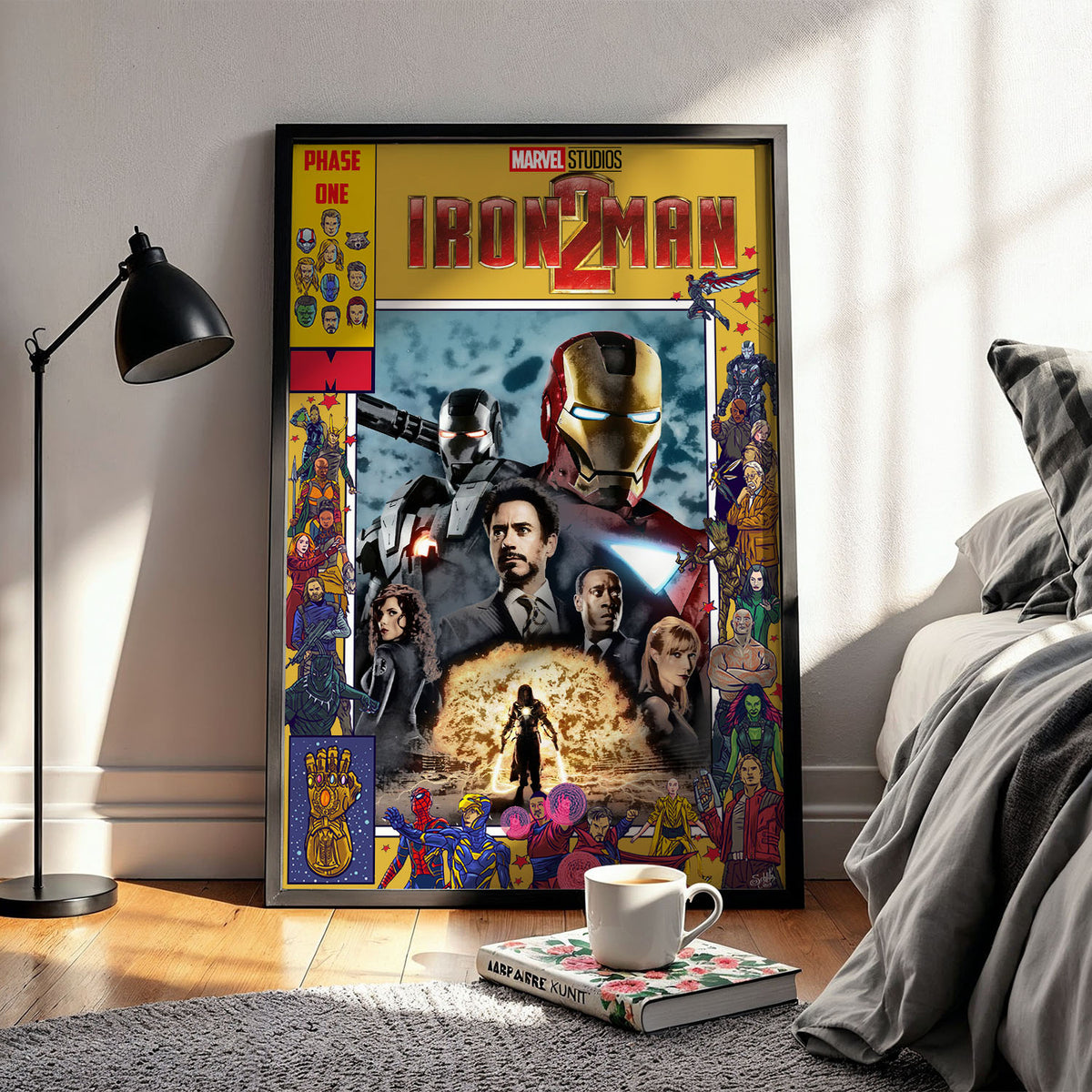 Flex Designs Poster Iron Man 2 Comics 11 x 17" Home Goods - Movie 2010 Movie Poster