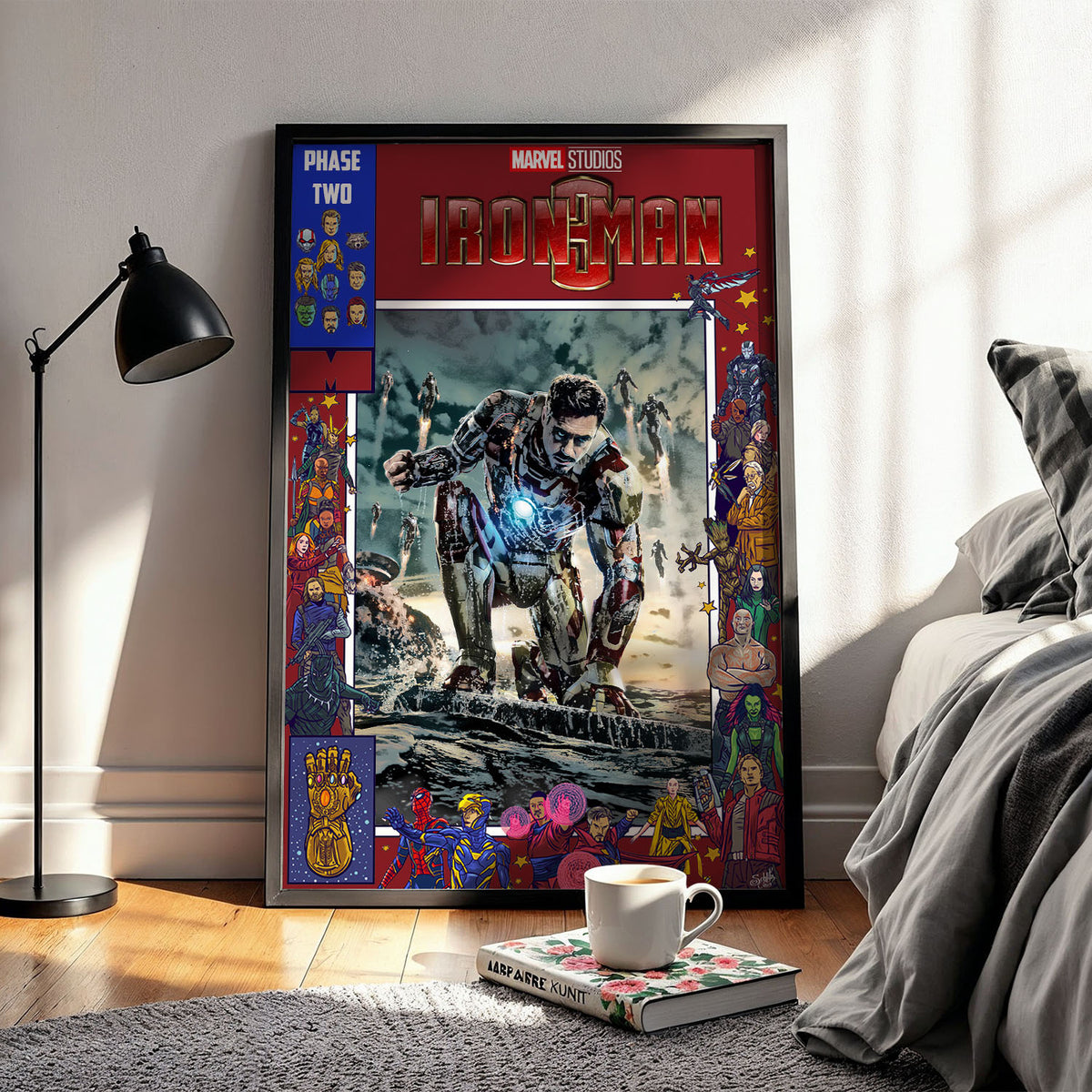 Flex Designs Poster Iron Man 3 Comics 11 x 17" Home Goods - Movie 2013 Movie Poster