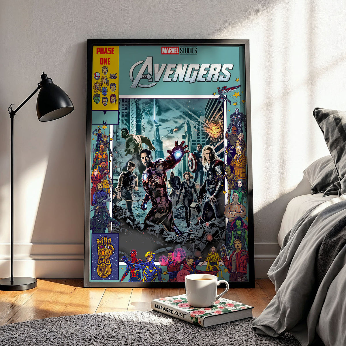Flex Designs Poster The Avengers Comics 11 x 17" Home Goods - Movie 2012 Movie Poster