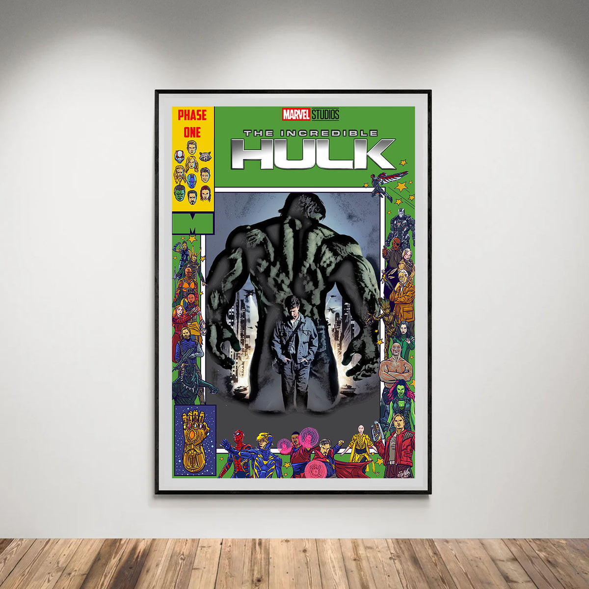 Flex Designs Poster The Incredible Hulk Comics 5 x 7" Home Goods - Movie 2008 Movie Poster