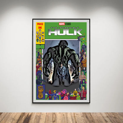 Flex Designs Poster The Incredible Hulk Comics 5 x 7" Home Goods - Movie 2008 Movie Poster