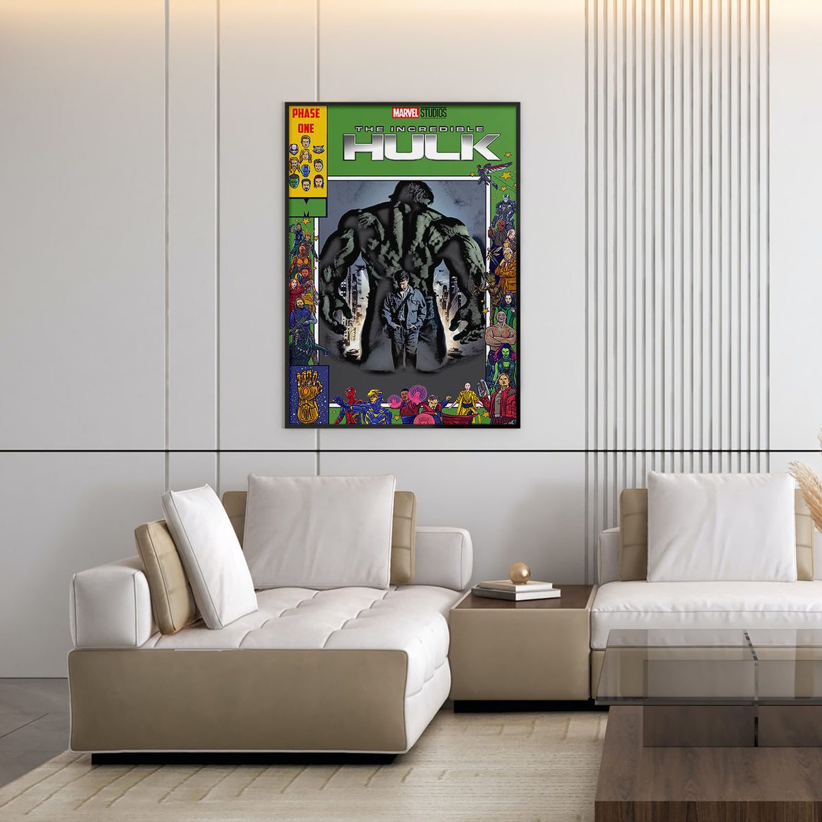 Flex Designs Poster The Incredible Hulk Comics 11 x 17" Home Goods - Movie 2008 Movie Poster