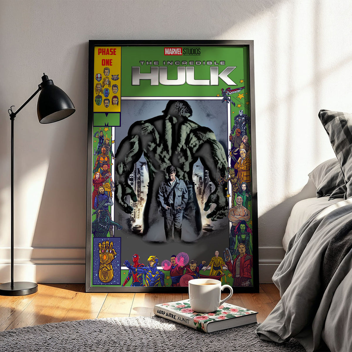 Flex Designs Poster The Incredible Hulk Comics 11 x 17" Home Goods - Movie 2008 Movie Poster