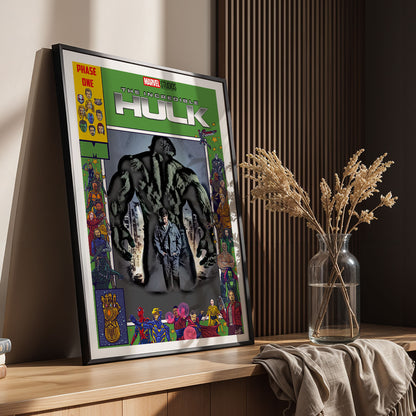 Flex Designs Poster The Incredible Hulk Comics 11 x 17" Home Goods - Movie 2008 Movie Poster