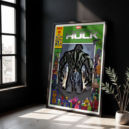 Flex Designs Poster The Incredible Hulk Comics 5 x 7" Home Goods - Movie 2008 Movie Poster