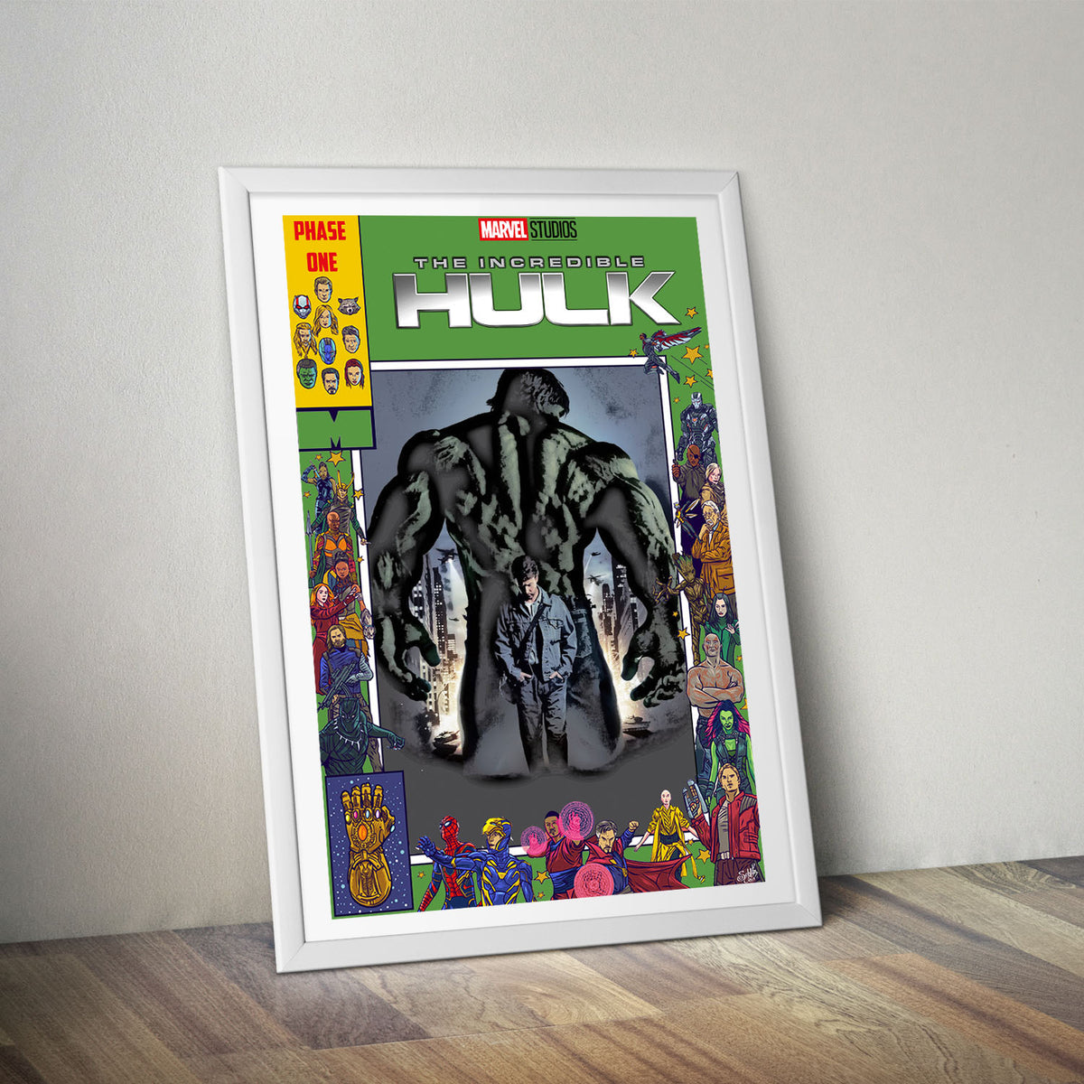 Flex Designs Poster The Incredible Hulk Comics 5 x 7" Home Goods - Movie 2008 Movie Poster