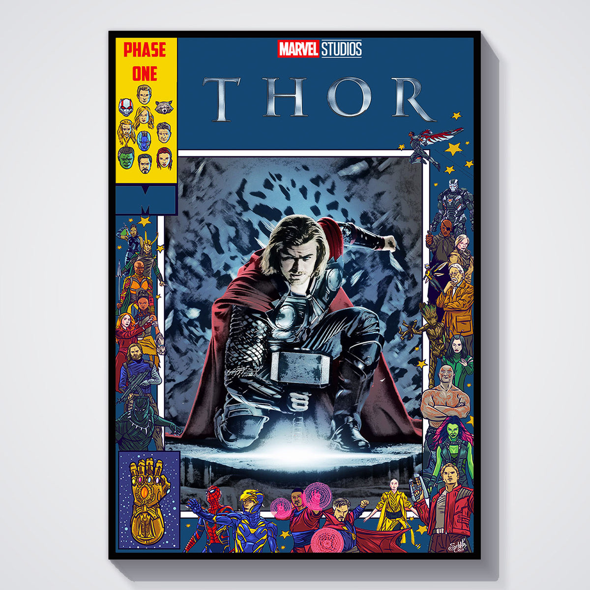 Flex Designs Poster Thor Comics 11 x 17" Home Goods - Movie 2011 Movie Poster