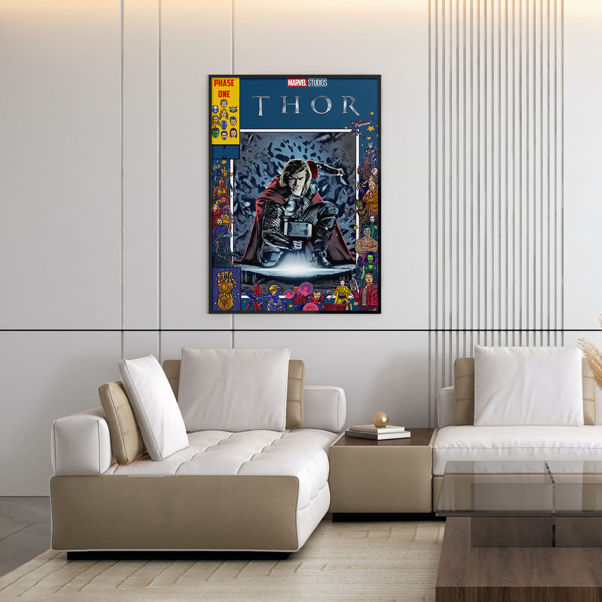 Flex Designs Poster Thor Comics 11 x 17" Home Goods - Movie 2011 Movie Poster