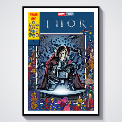 Flex Designs Poster Thor Comics 5 x 7" Home Goods - Movie 2011 Movie Poster