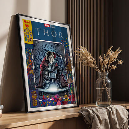 Flex Designs Poster Thor Comics 11 x 17" Home Goods - Movie 2011 Movie Poster